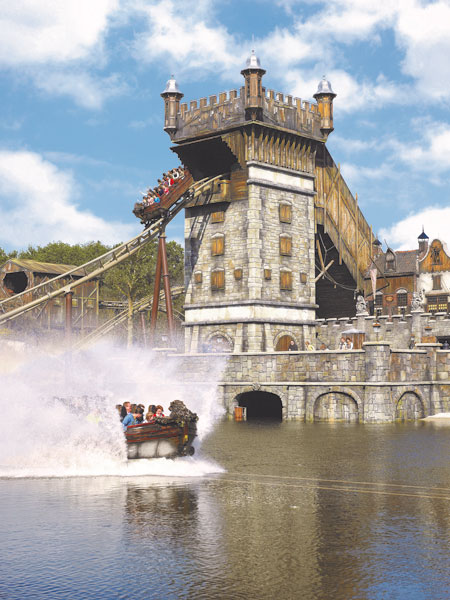 Wildwasserbahn - Efteling Freizeitpark