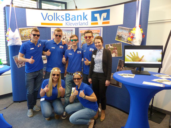 Innovatives Ausbildungsmarketing der Volksbank Kleverland Innovatives Ausbildungsmarketing der Volksbank Kleverland