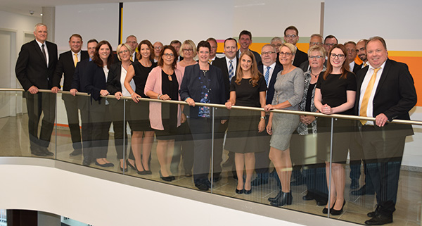 Volksbank Kleverland ehrte Jubilare Volksbank Kleverland ehrte Jubilare