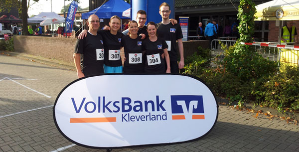 Betriebssport bei der Volksbank Kleverland eG Betriebssport bei der Volksbank Kleverland eG